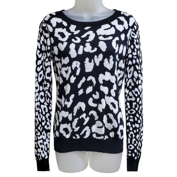 Express reversible leopard sweater / Women's X-Small XS - Picture 1 of 7